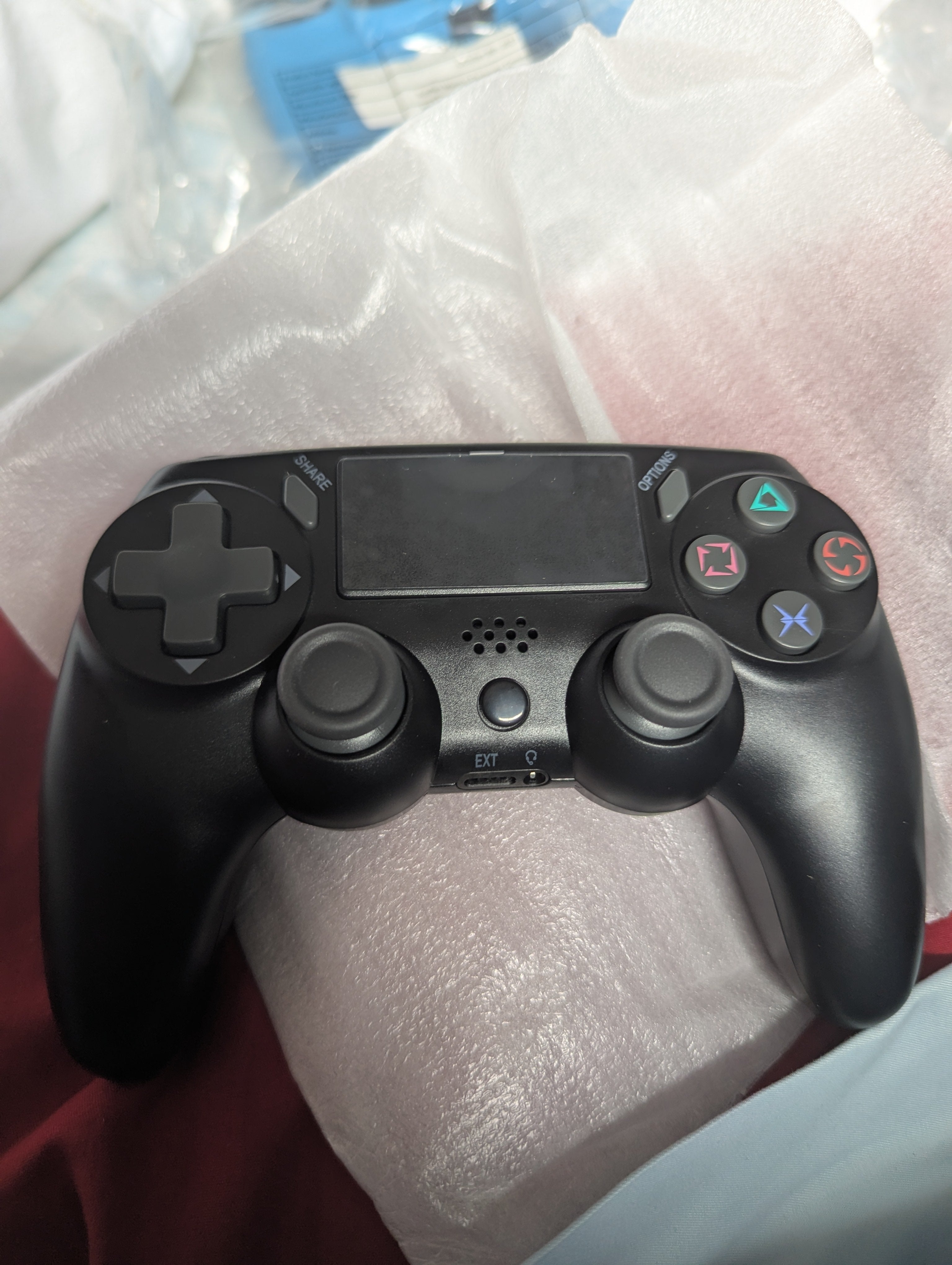 PlayStation 4 Black Bluetooth controller