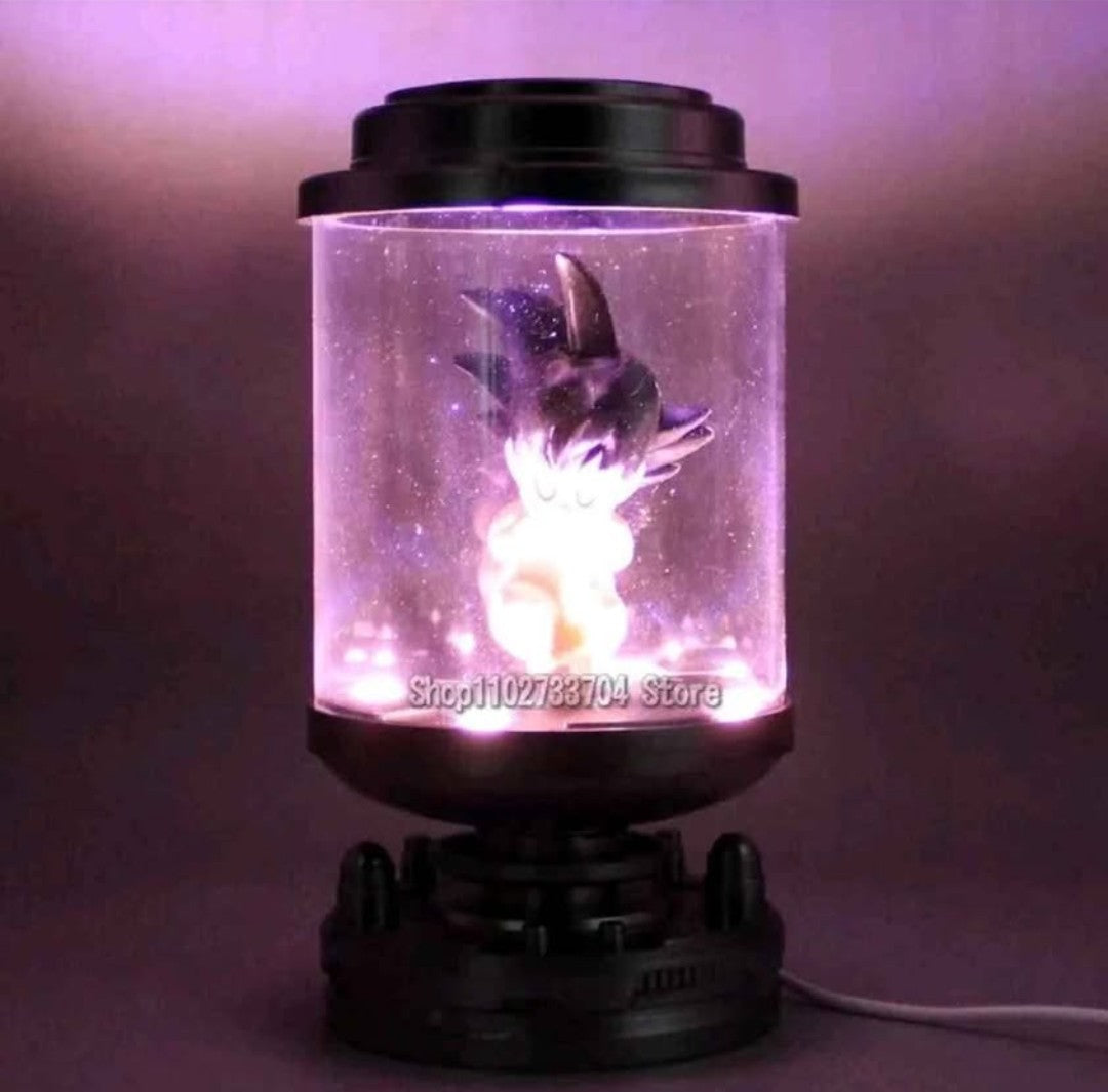 Baby Goku hibernating