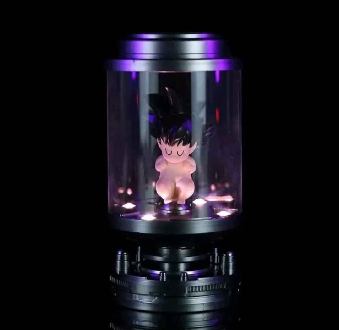 Baby Goku hibernating