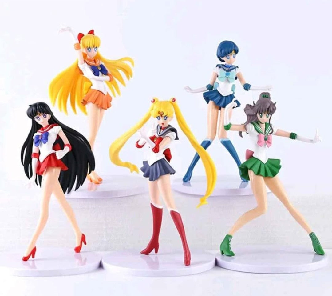 5 piece set Sailor Moon