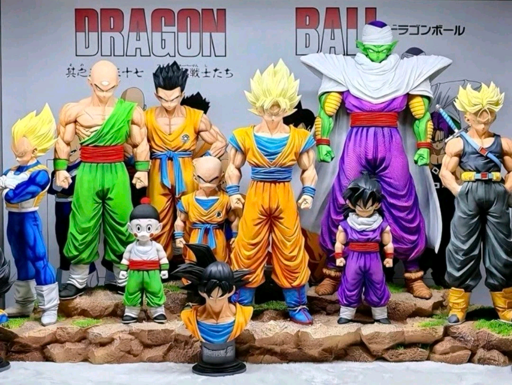 9 piece Dragonball Z set