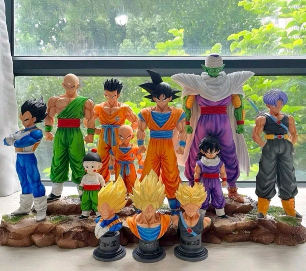 9 piece Dragonball Z set