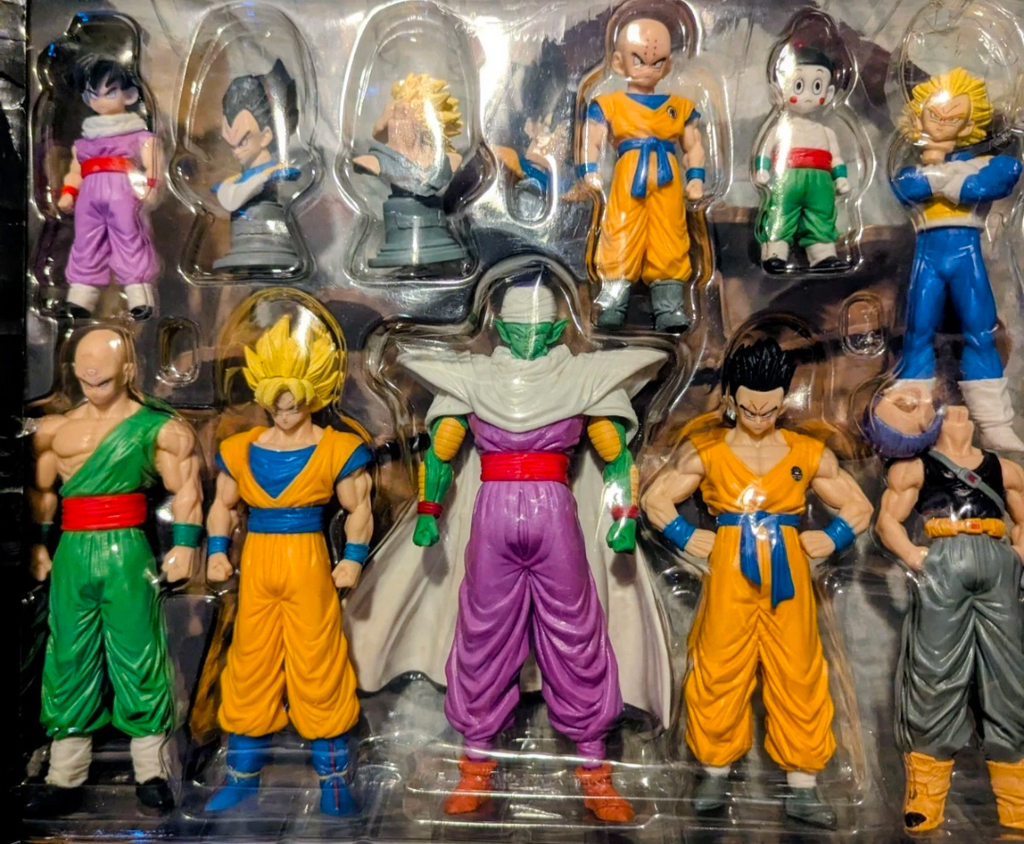 9 piece Dragonball Z set
